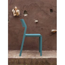 Стул пластиковый Trill Bistrot бирюзовый