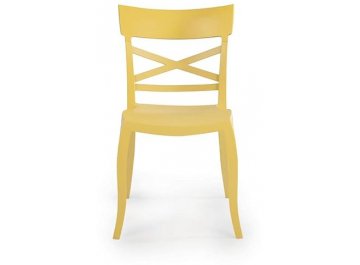 Стул пластиковый XSera-S желтый