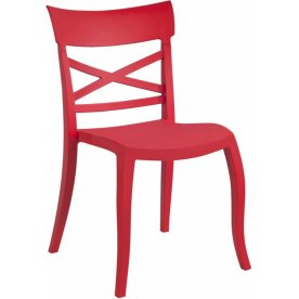 Стул пластиковый XSera-S красный