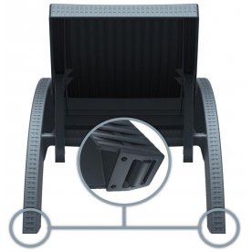 Шезлонг 234/GS1009/1/WHITE