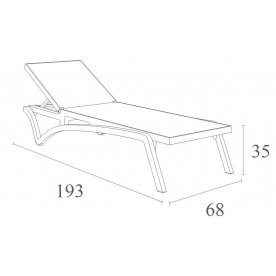Шезлонг 234/089-9022