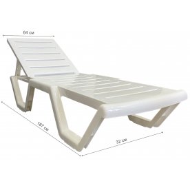 Шезлонг Аква