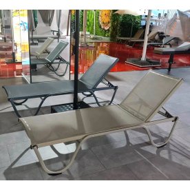 Шезлонг-лежак металлический Ankara SM-02 / 5102