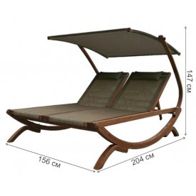 Шезлонг Мальта AFM-510