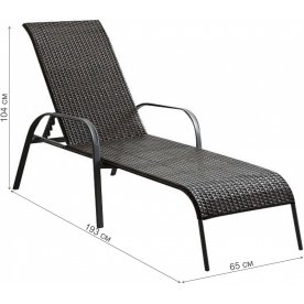 Шезлонг Берна A37A