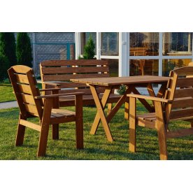 Шезлонг Woodly Mak