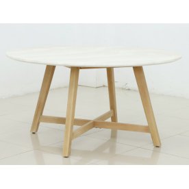 Стол каменный обеденный Mali Ø150 натуральный