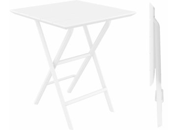 Стол пластиковый складной Helen Folding Table 60 белый