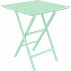 Стол пластиковый складной Helen Folding Table 60 опаловый зеленый