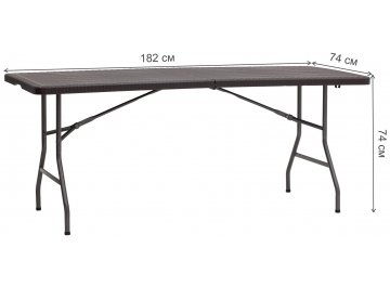 Металлический стол Миддлтон 180