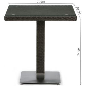 Стол T605SWT-W53-70x70