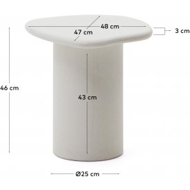 Столик журнальный садовый Macarella