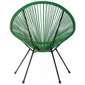 Металлическое кресло Acapulco green