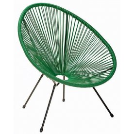 Металлическое кресло Acapulco green