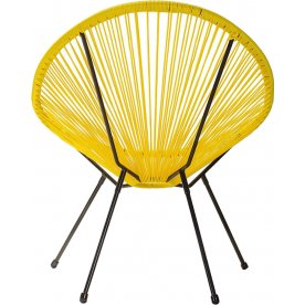 Металлическое кресло Acapulco yellow