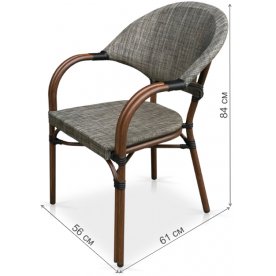 Металлическое кресло C029-TX -