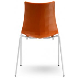 Пластиковый стул Zebra Bicolore 4 legs