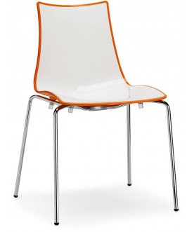 Пластиковый стул Zebra Bicolore 4 legs