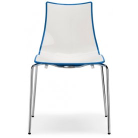 Пластиковый стул Zebra Bicolore 4 legs