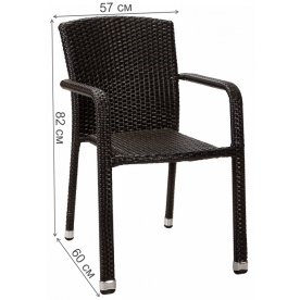 Стул из ротанга Борнео D