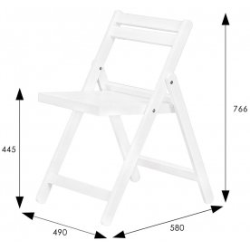 Складной стул Массив
