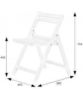 Складной стул Массив
