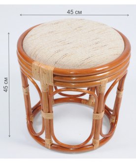 Табурет из ротанга 12/18