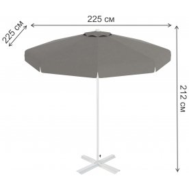 Зонт 50-1011-22/2631/W/V+61-2001-05/W/35
