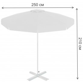 Зонт 50-1011-25/OLE/WH/VAL+61-2001-05/W/35