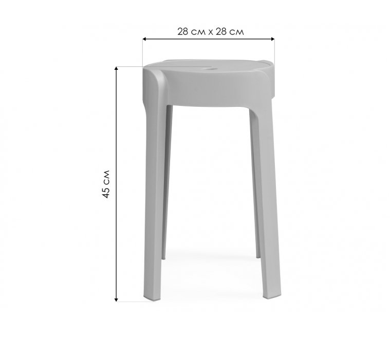 Табурет Bovel champagne