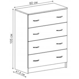 Комод Бася KM-554