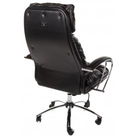 Кресло Kiron экокожа / хром  - Уцененный экземпляр