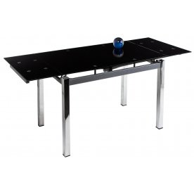 Стол раскладной Kvadro 110 черный - Уцененный экземпляр
