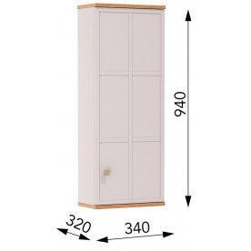 Шкаф навесной Бора 60.06