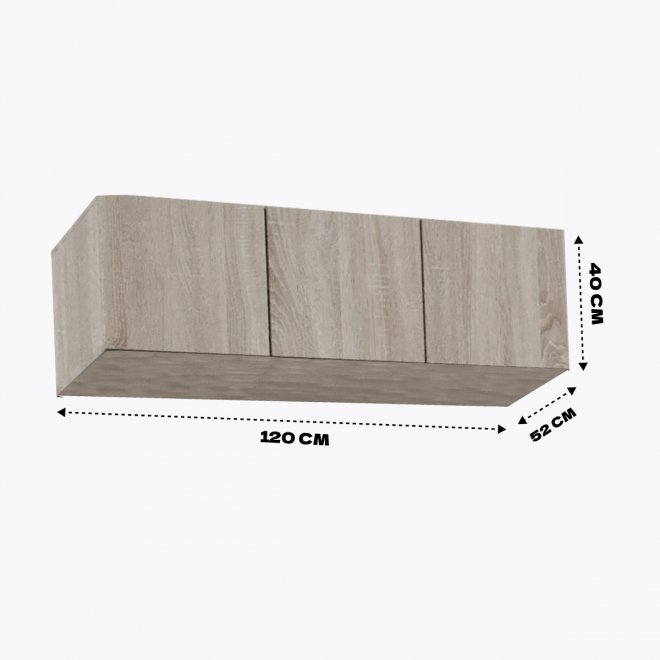 Шкаф навесной Бостон 120 сонома