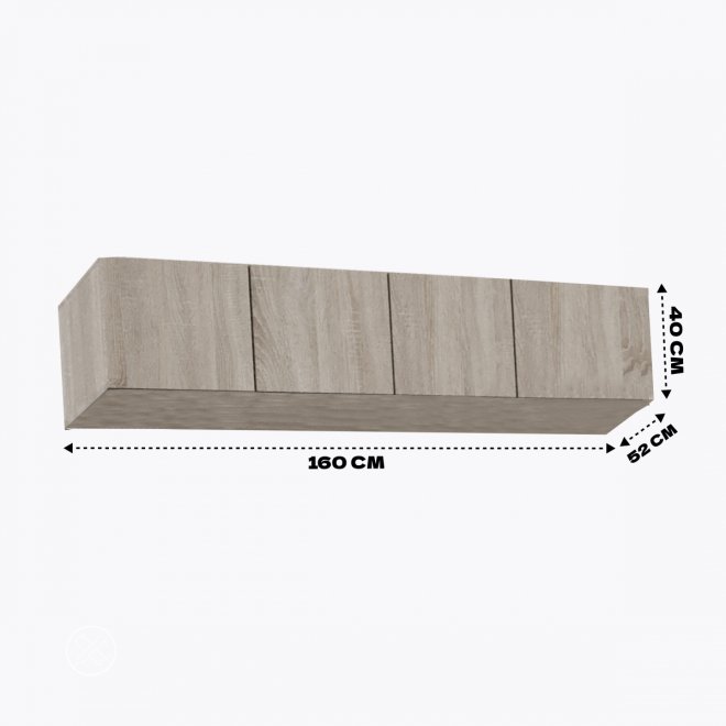 Шкаф навесной Бостон 160 сонома