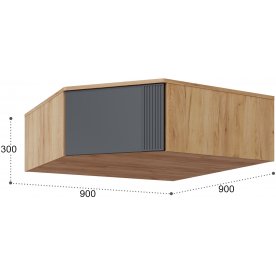 Шкаф навесной Эмилия