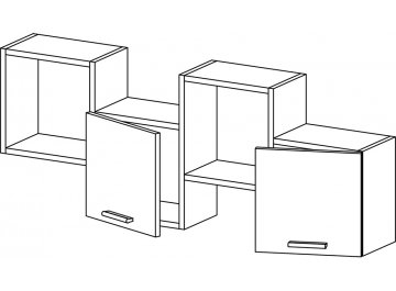 Шкаф навесной Флэш