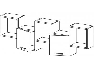 Шкаф навесной Флэш