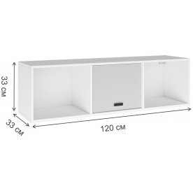 Шкаф навесной Накки ПЛ-1200