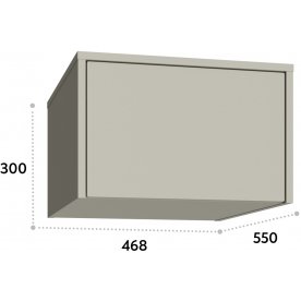 Шкаф навесной Оптима