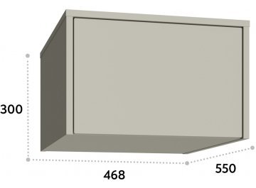 Шкаф навесной Оптима