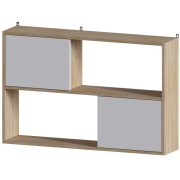 дуб сонома / белый