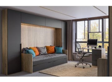 Шкаф навесной Порто СМ-393.21.023-24