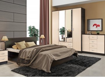 Шкаф четырехдверный Кэт - 7