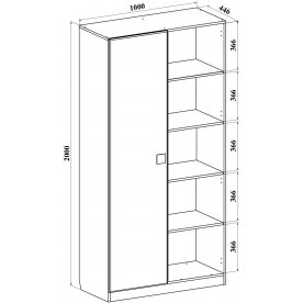 Шкаф Анастасия АН-4К