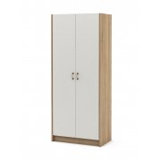 дуб сонома / белый