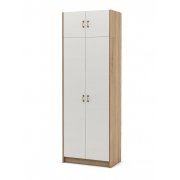 дуб сонома / белый