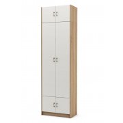 дуб сонома / белый