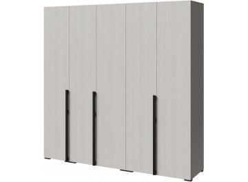 Шкаф распашной Болонья 5-дверный кашемир